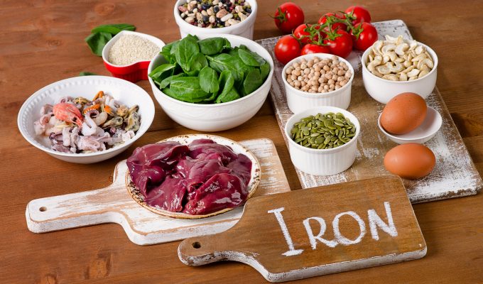IRON; TYPES, DEFICIENCY, AND FOODS TO INCREASE ABSORPTION-min