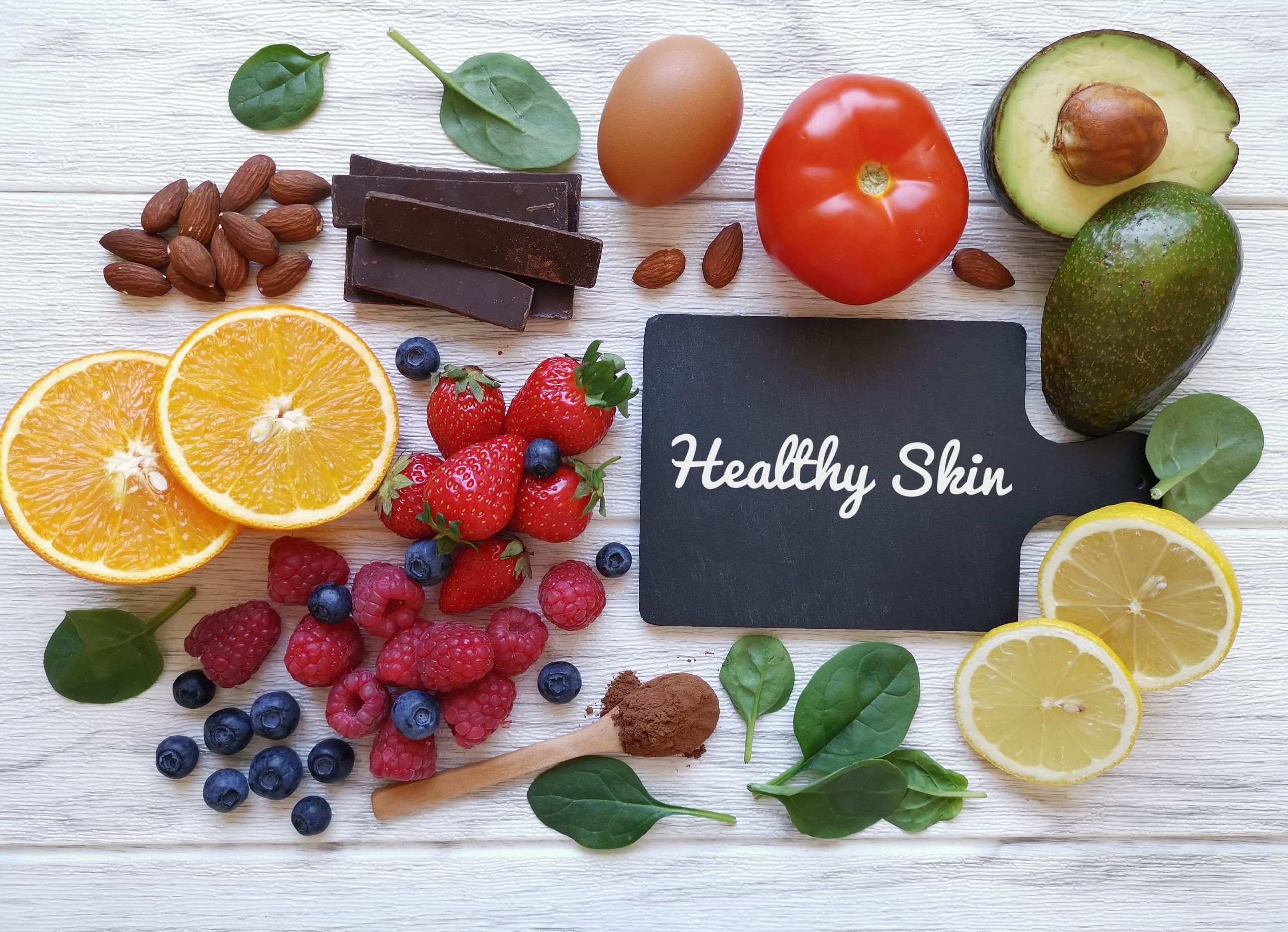 TOP 8 FOODS FOR A HEALTHY SKIN-min