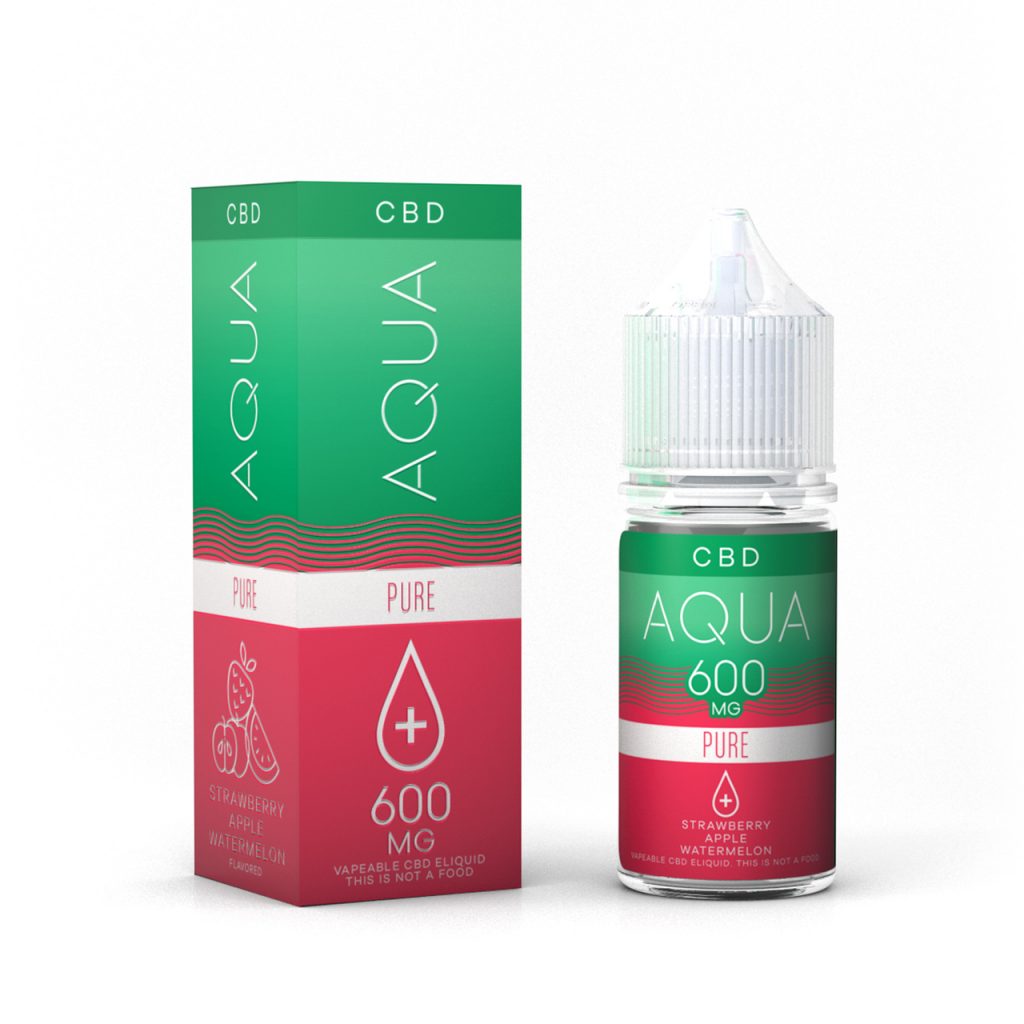 Aqua CBD Vape Juice Pure – 600 mg