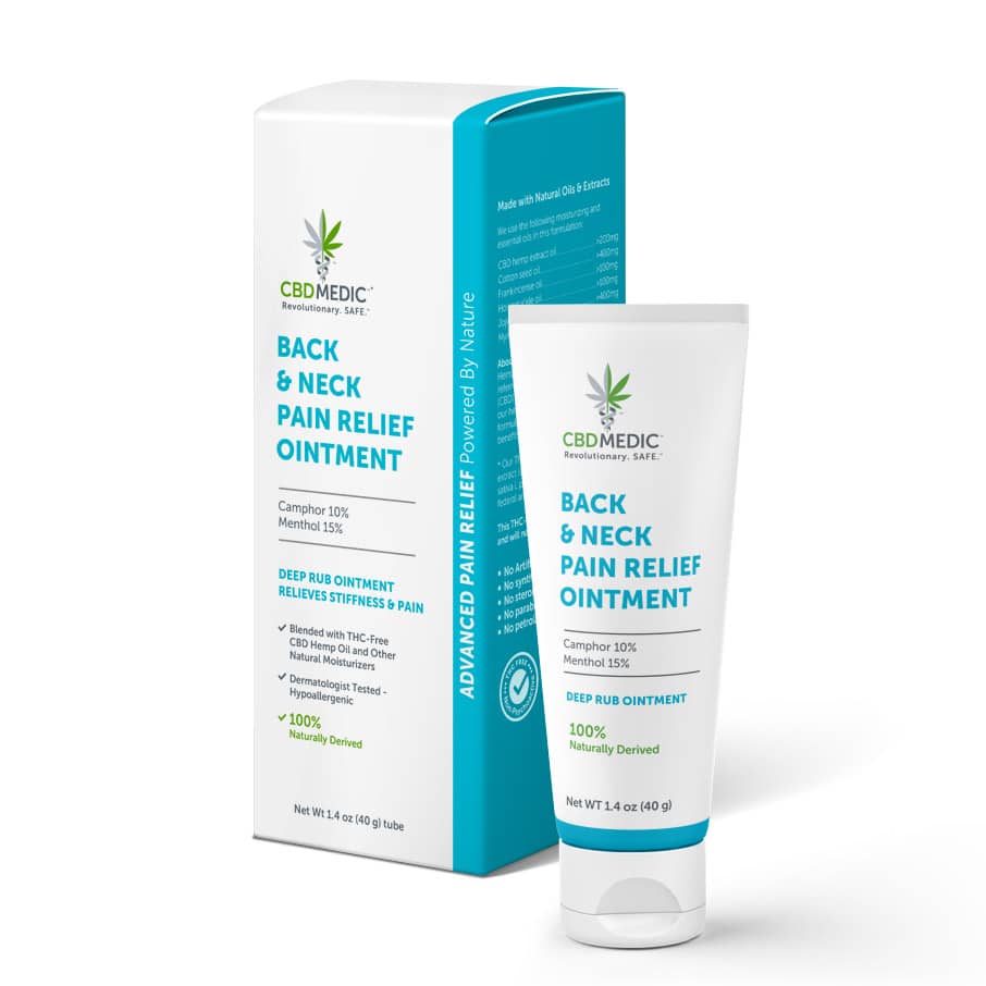 Back and neck pain relief ointment