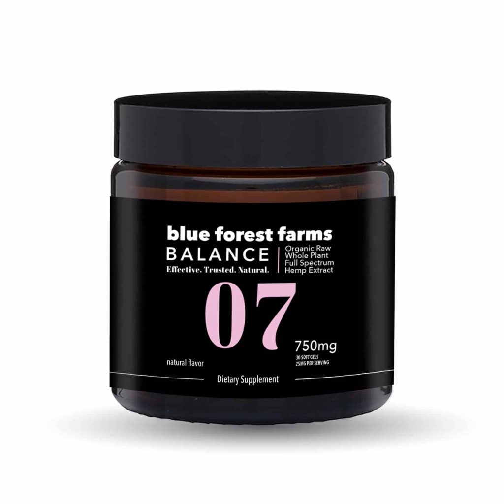 Blue Forest Farms CBD Softgels