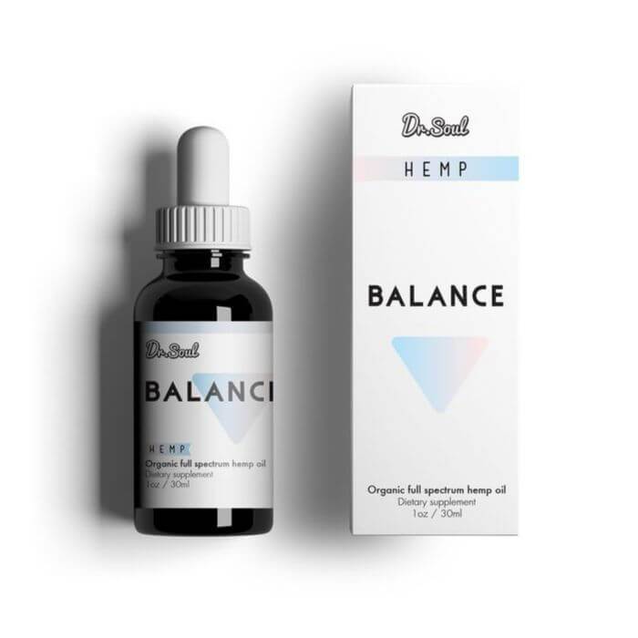 Dr. Soul Balance CBD Hemp Drops – 400 mg