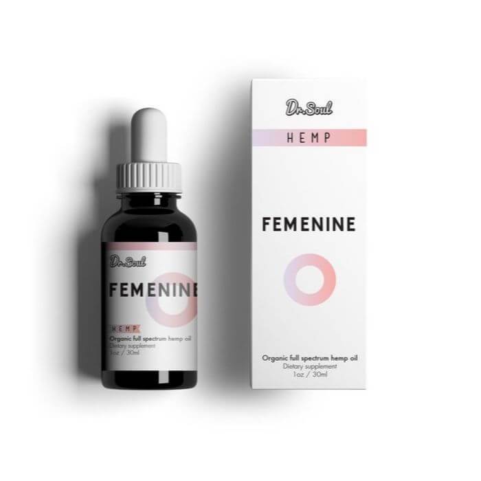 Dr. Soul Feminine CBD Hemp Drops – 400 mg