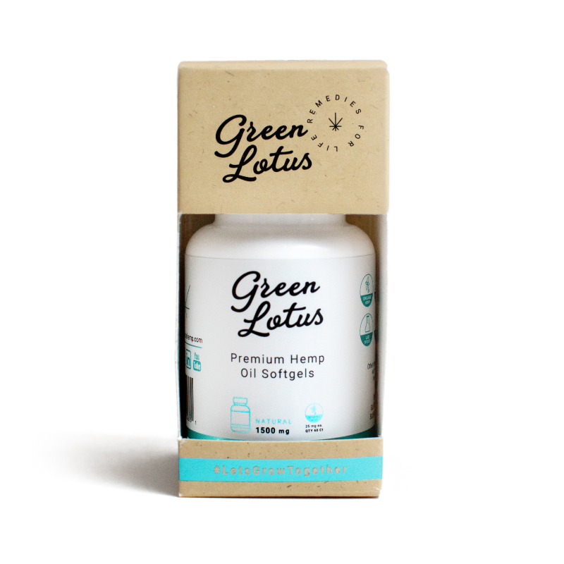 Green Lotus CBD Soft gels