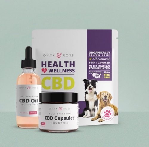 Onyx and Rose CBD Oils and Capsules