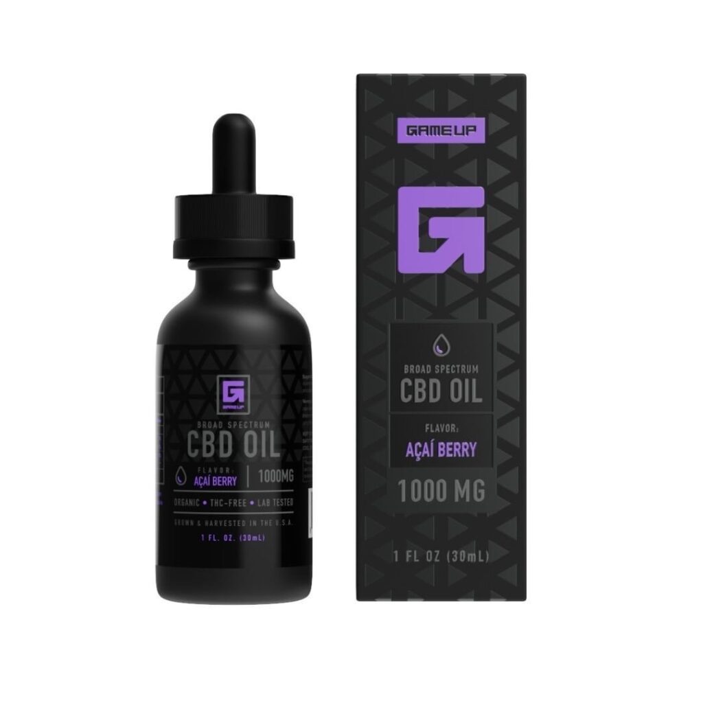 Game up Nutrition CBD Tinctures