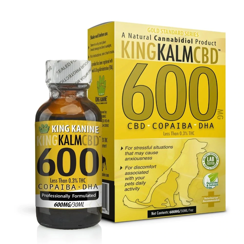 King Kanine CBD pet Oils