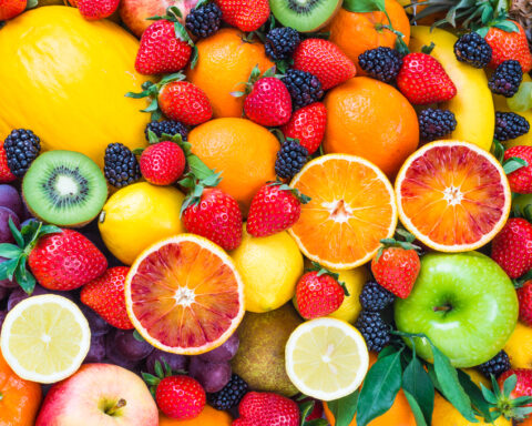 Fresh,Fruits,Assorted,Fruits,Colorful,Background.vitamins,Natural,Nutrition,Concept.