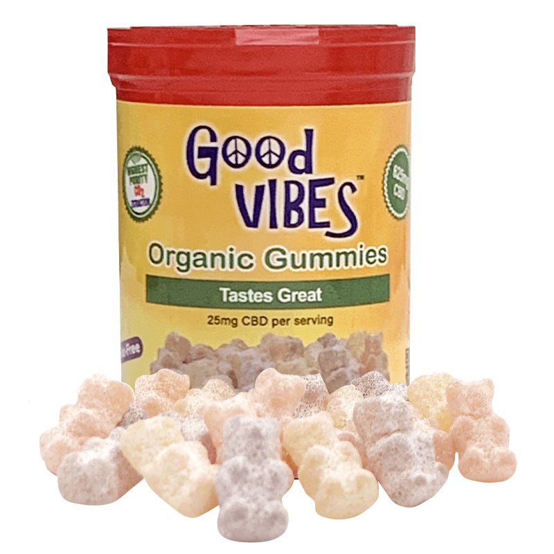 Good Vibes Organic CBD Gummies