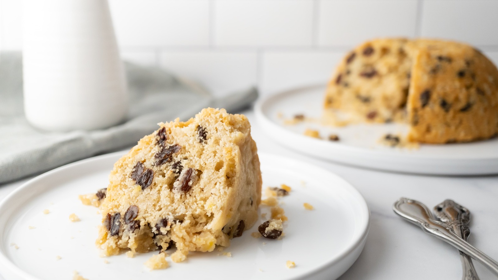 TRADITIONAL SPOTTED DICK (ENGLISH STEAMED PUDDING) RECIPE (WITH CBD)