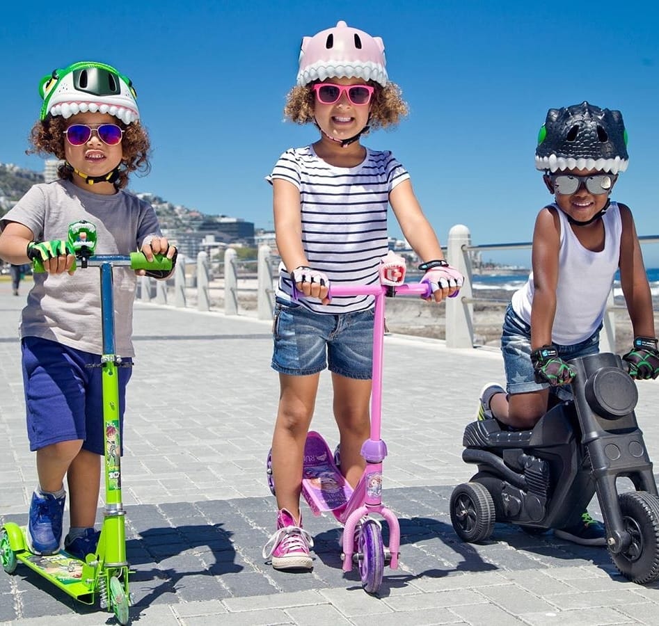New Shape - Crazy Safety, The Coolest Helmets for Kids!