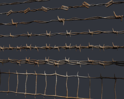 Barbed wire