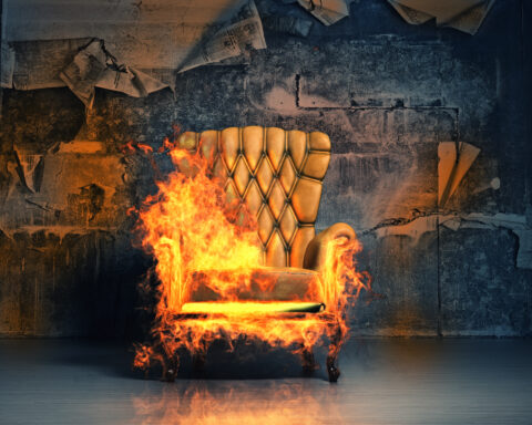 Burning Chair