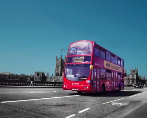 Bus into the city